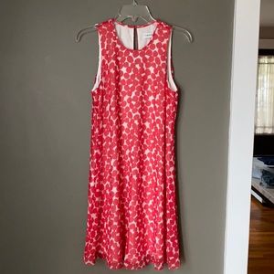 Calvin Klein Polka Dot Swing Dress